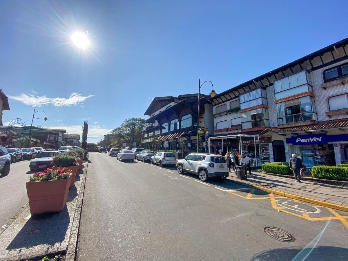 Locar-In Gramado- 100M Rua Coberta Apartment Ngoại thất bức ảnh