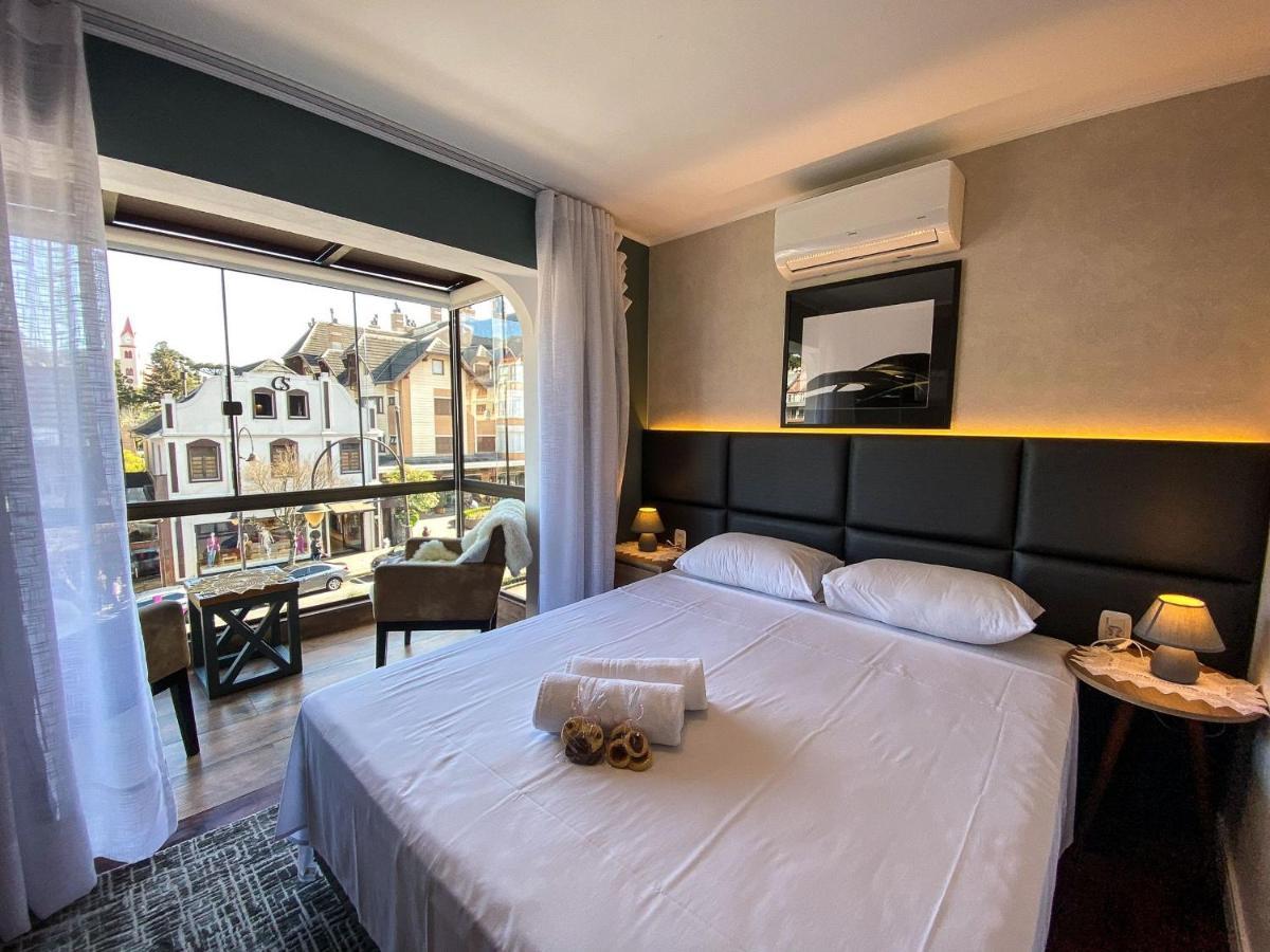 Locar-In Gramado- 100M Rua Coberta Apartment Ngoại thất bức ảnh