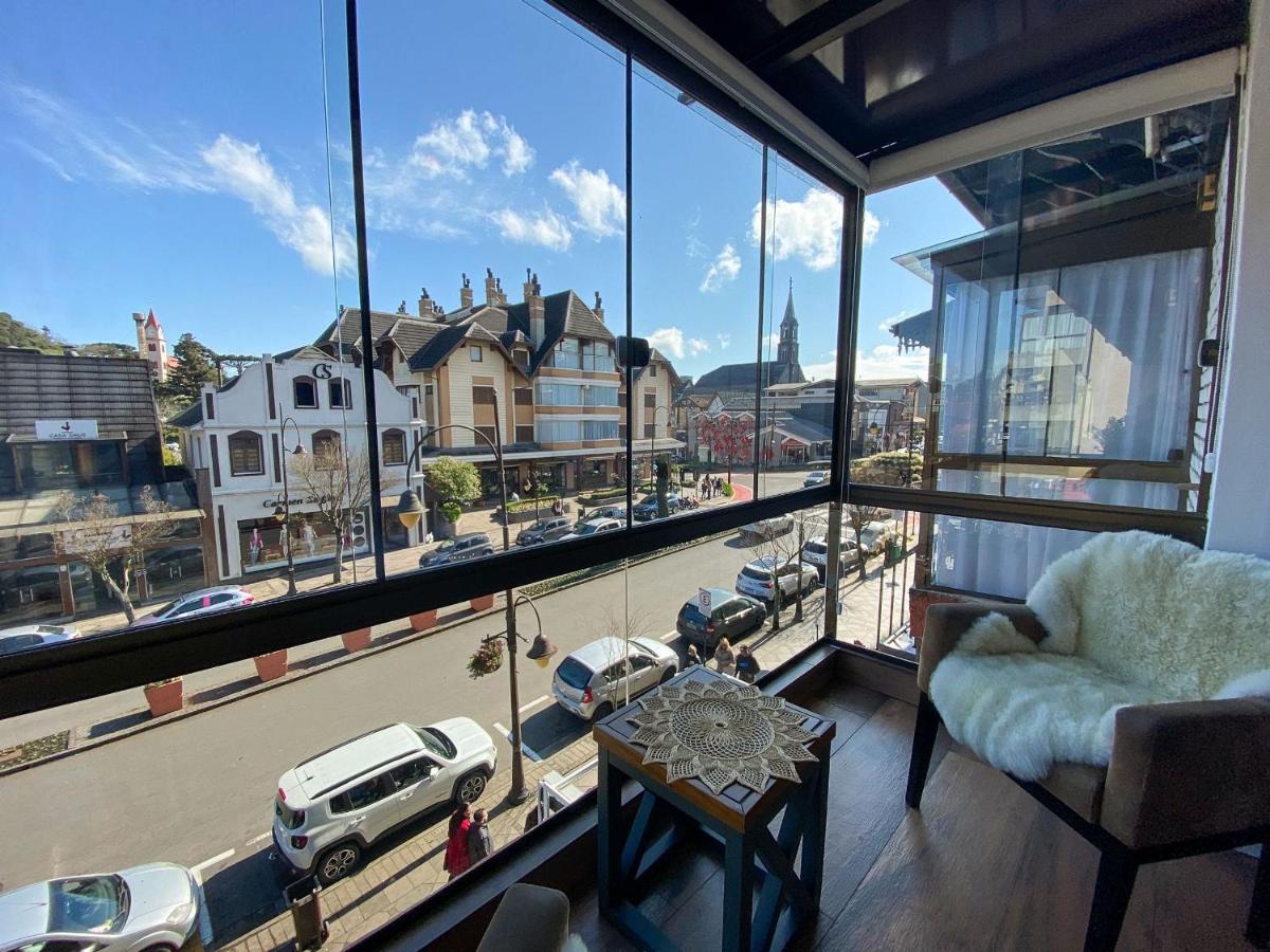 Locar-In Gramado- 100M Rua Coberta Apartment Ngoại thất bức ảnh
