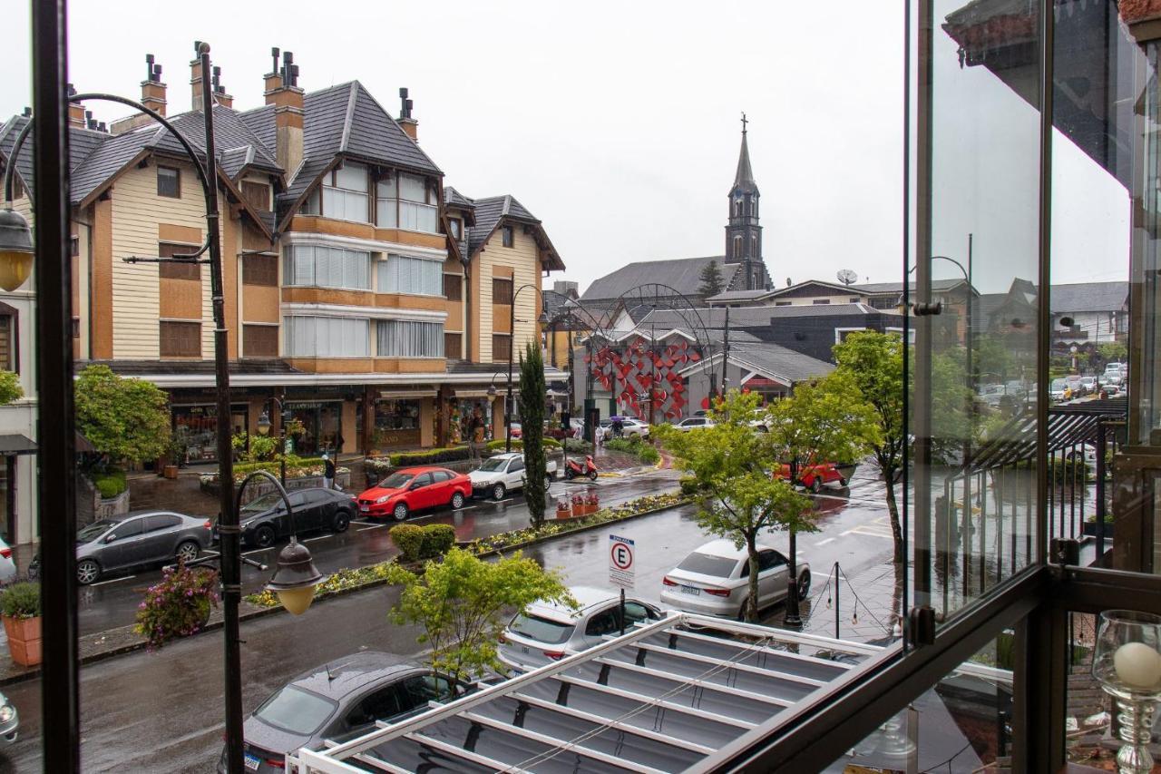 Locar-In Gramado- 100M Rua Coberta Apartment Ngoại thất bức ảnh