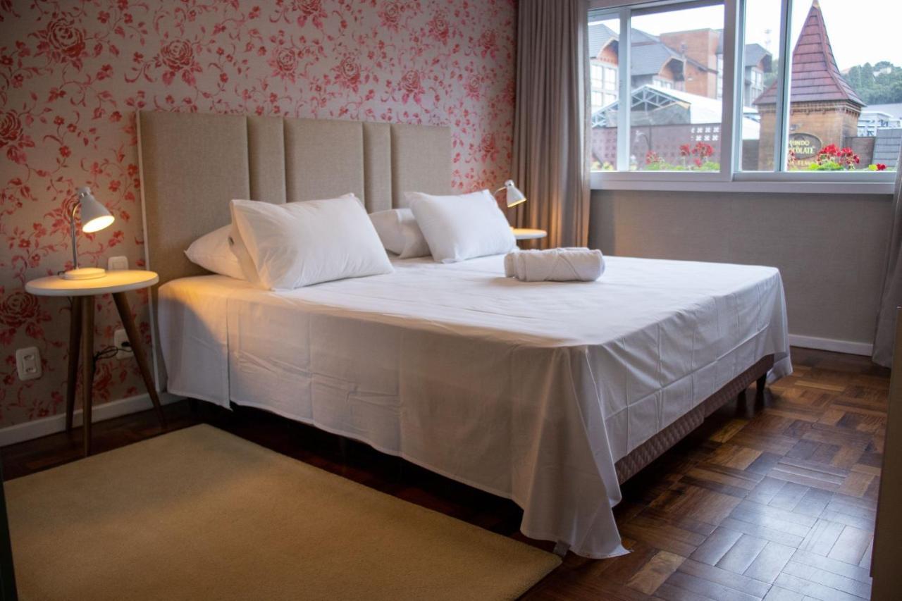 Locar-In Gramado- 100M Rua Coberta Apartment Ngoại thất bức ảnh