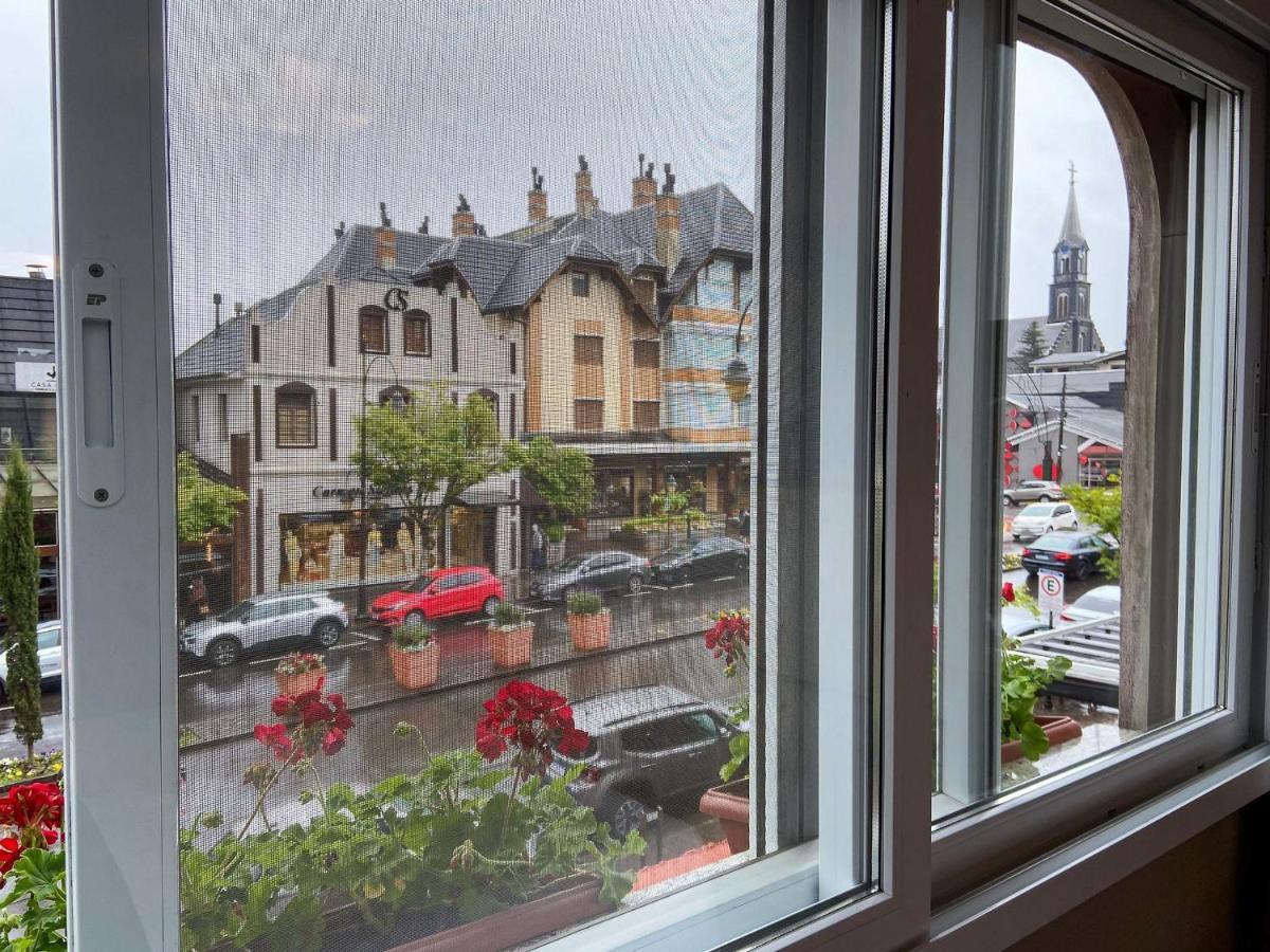 Locar-In Gramado- 100M Rua Coberta Apartment Ngoại thất bức ảnh
