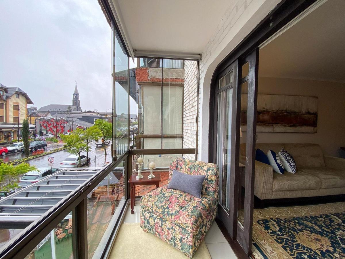 Locar-In Gramado- 100M Rua Coberta Apartment Ngoại thất bức ảnh